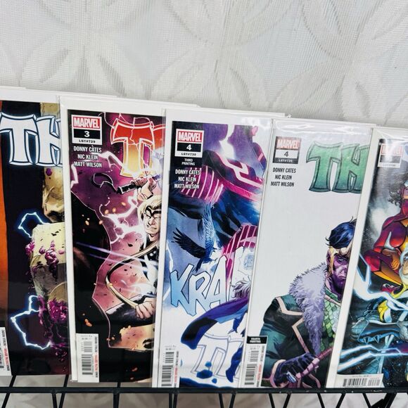 Thor 1-4 6-11 17 21 23 25 28 Lot (2020) Cates 2nd 3rd Print Variants - Picture 3 of 14